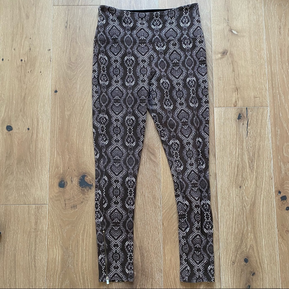 LYSSE Snake Print Leggings Size Medium
